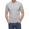 Gildan Men's Softstyle V-Neck T-Shirt, Short Sleeve Blank Tee for Craft & DIY Printing, Sport Grey